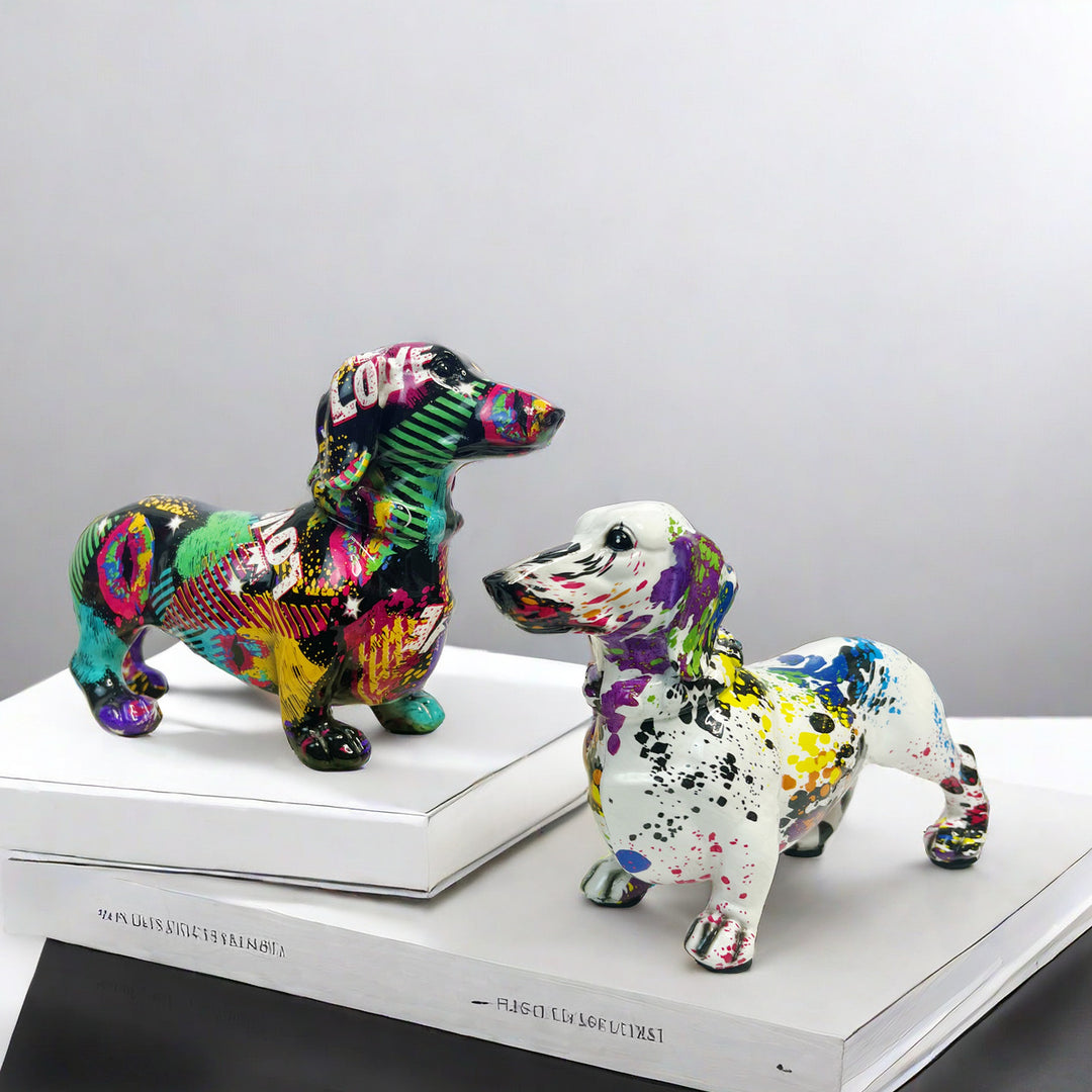 Creative decoration figure of a dachshund Stornfield