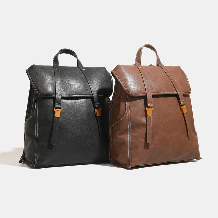 Vintage Leather Backpack
