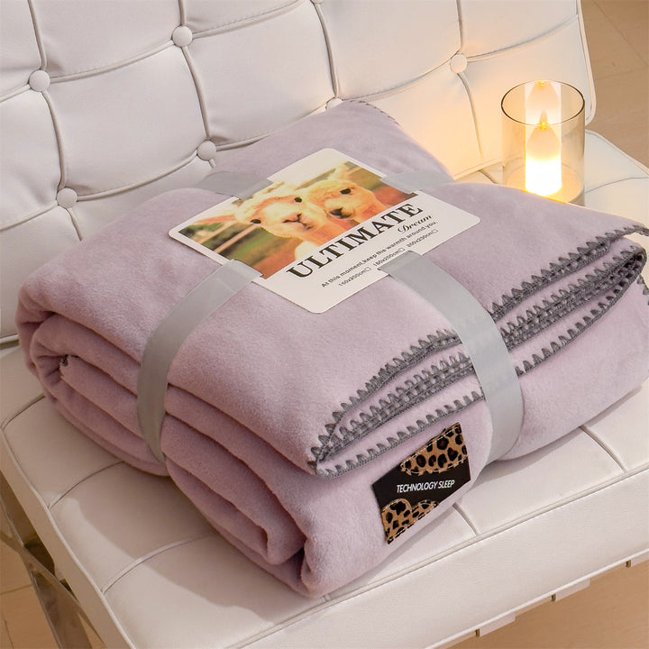Ultra-Soft Fleece Throw Blanket