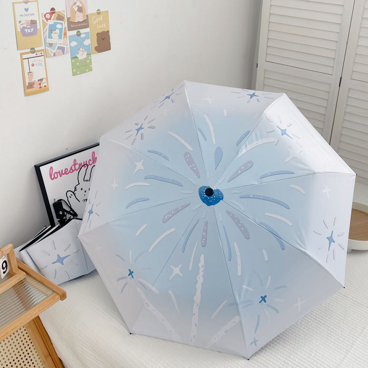 Women's foldable umbrella with innovative opening mechanism Stornfield