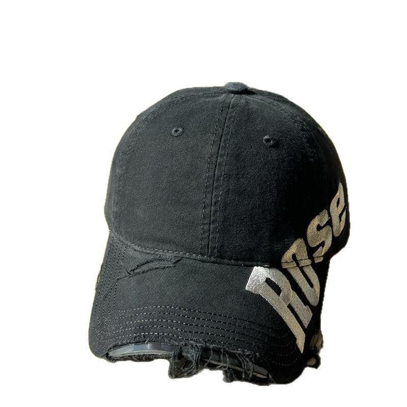 Men's Distressed Cotton Baseball Cap Stornfield 1784270811