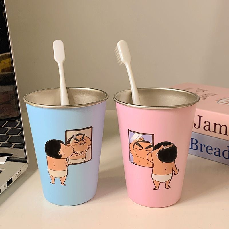 Funny drinking cup with humorous illustration design Stornfield