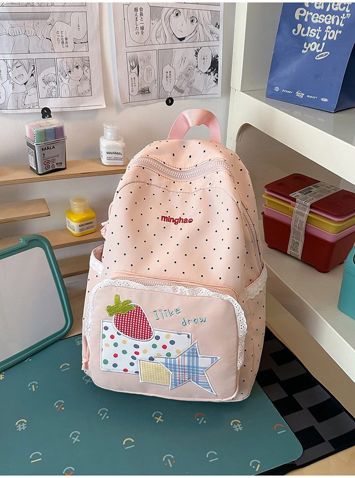 Cute Illustrated Graphic School Backpack Stornfield