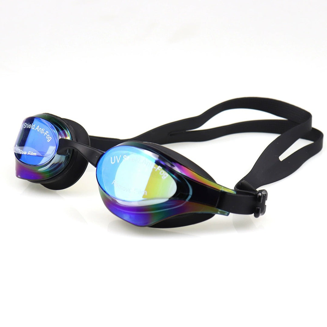 Sports swimming goggles with adjustable headband and anti-fog technology Stornfield