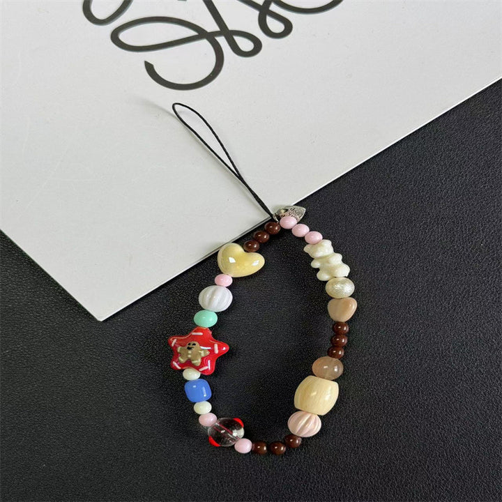 Festive Beaded Charm Phone Lanyard Stornfield