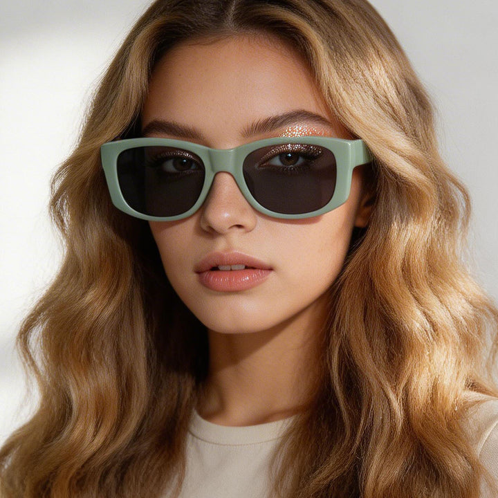 Ladies stylish sunglasses with modern transparent frame Stornfield