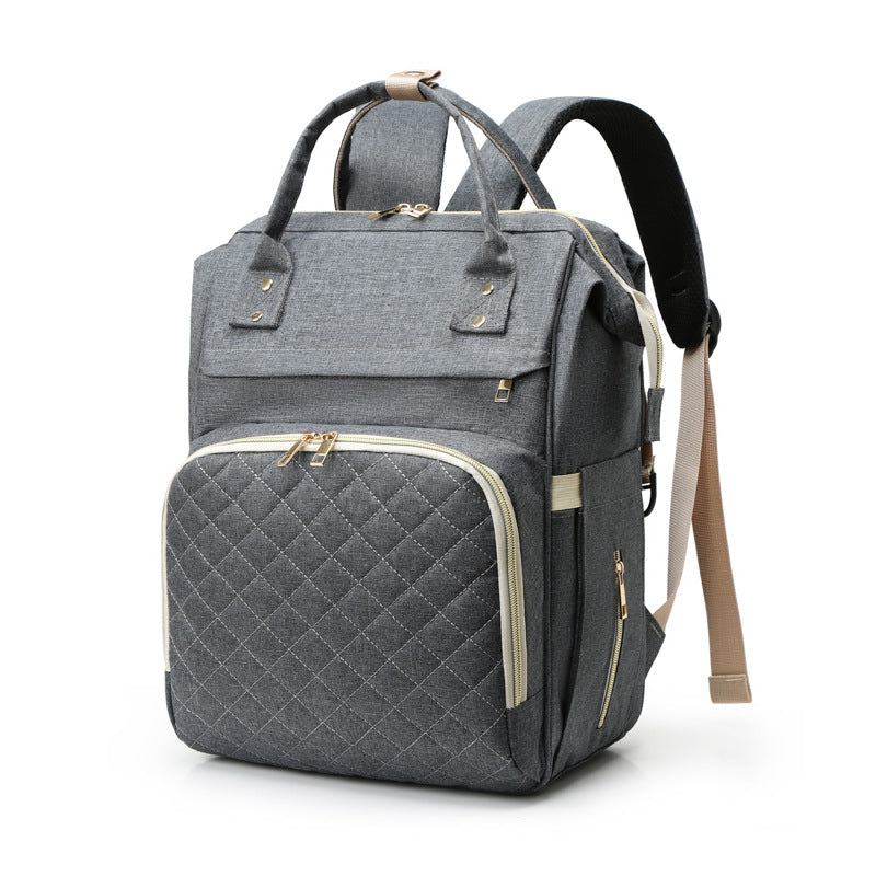 Quilted Multi-Functional Backpack Stornfield