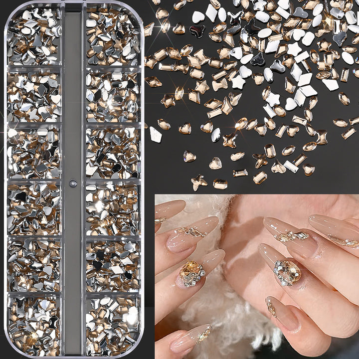 Nail Art Decorative Gemstone Set