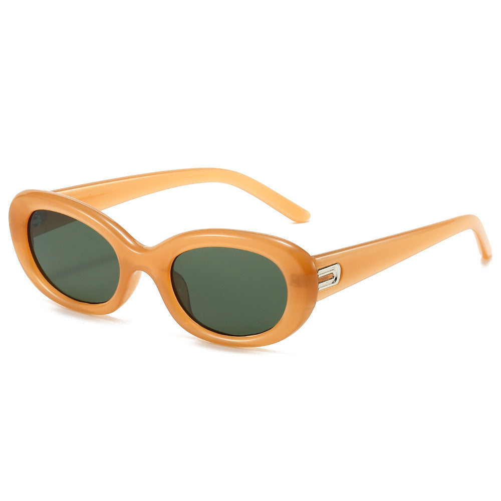 Chic Oversized Oval Sunglasses Stornfield
