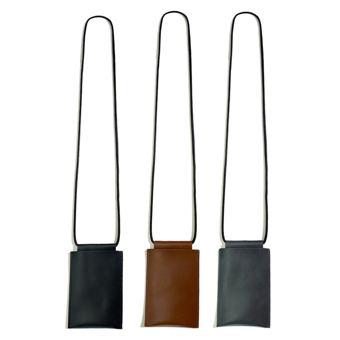 Leather Crossbody Card Holder Stornfield