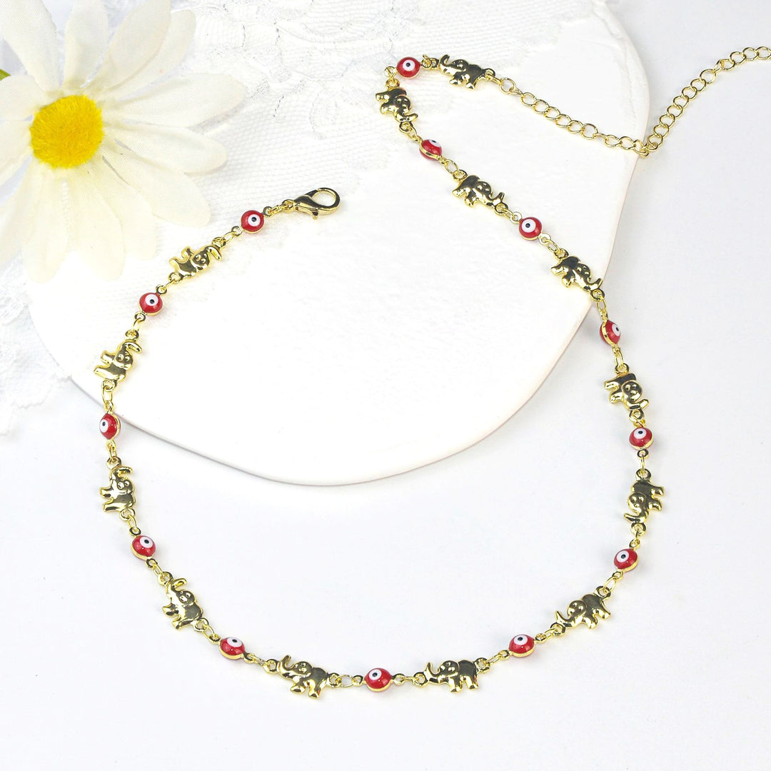 Colorful Elephant Charm Eyewear Chain Stornfield