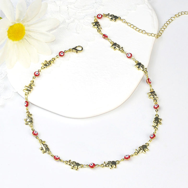 Colorful Elephant Charm Eyewear Chain Stornfield