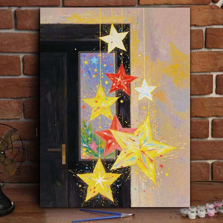 Colorful Balloon-Themed Canvas Art Print Stornfield