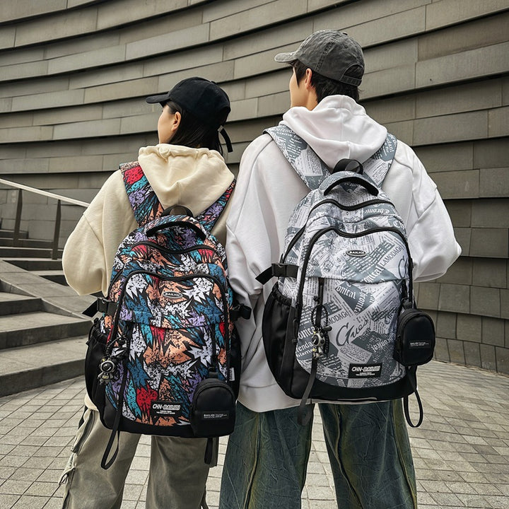 Graphic Design Multi-Pocket Backpack Stornfield