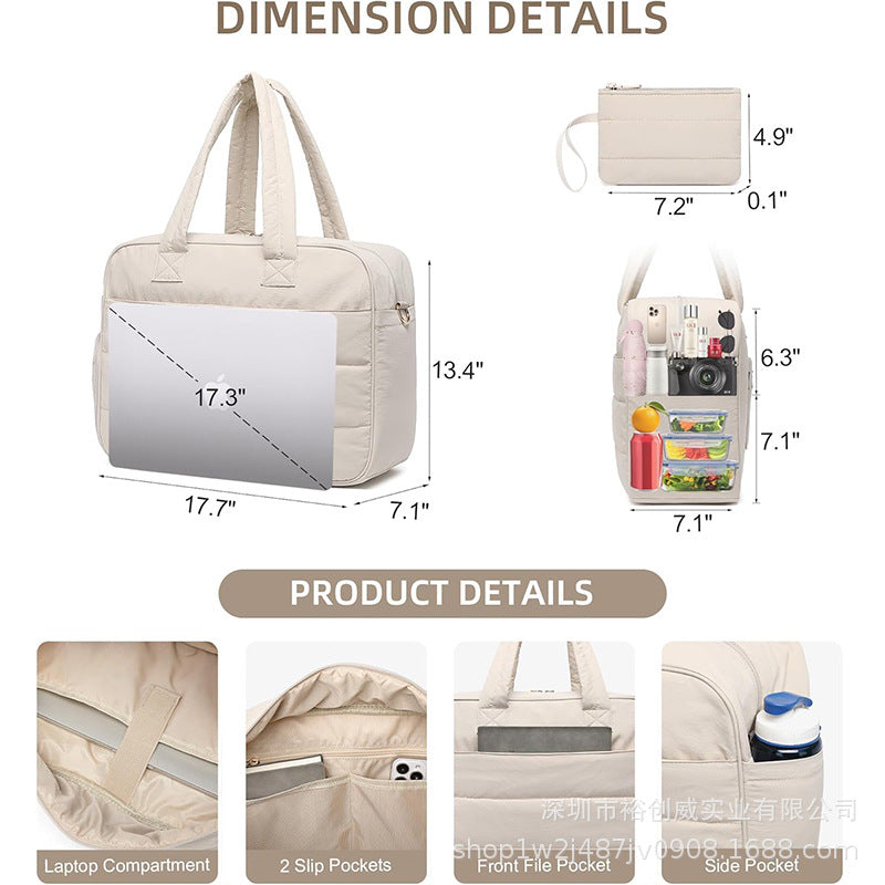 Insulated Lunch Tote Bag with Removable Cooler Stornfield