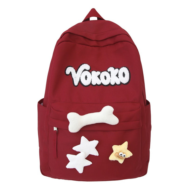 Animal-Themed Plush School Backpack Stornfield