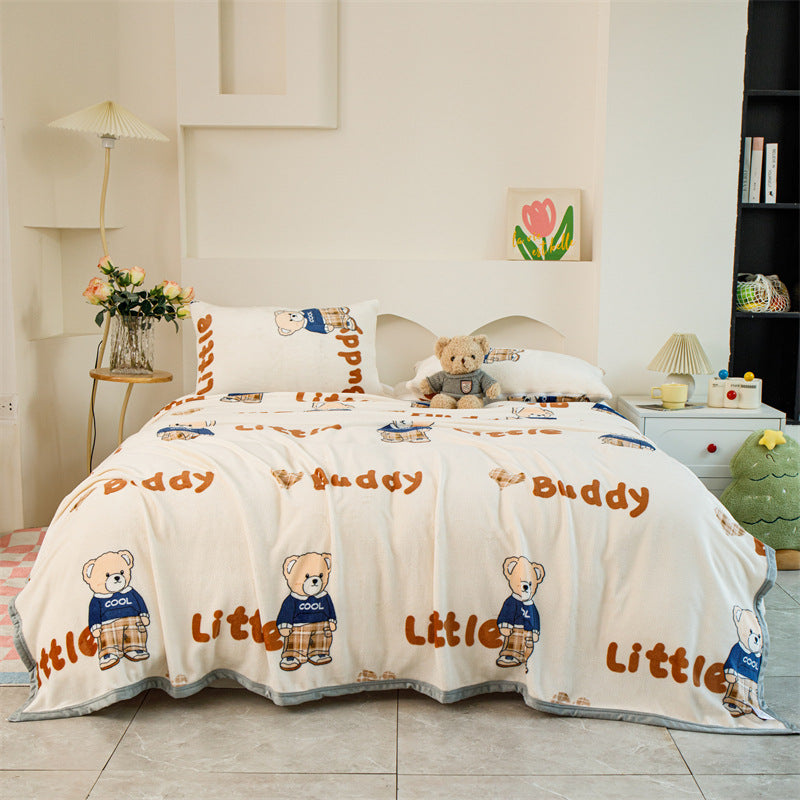 Women Patterned Blanket made of Soft Cotton Stornfield
