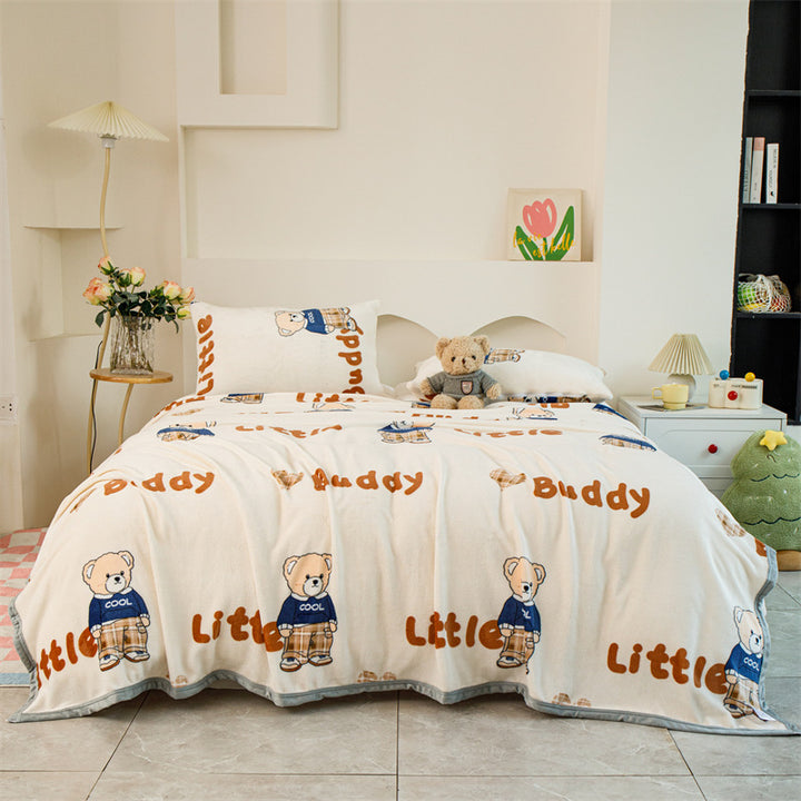 Women Patterned Blanket made of Soft Cotton Stornfield