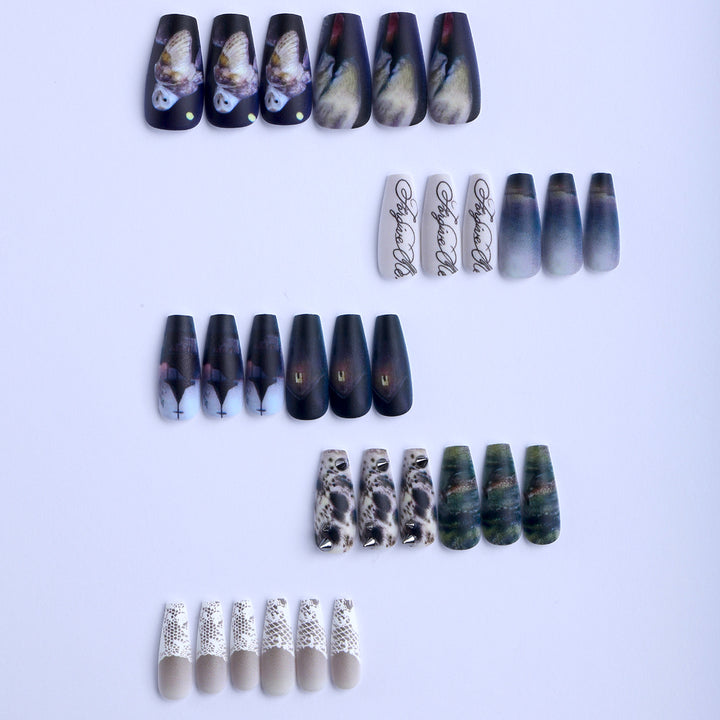 Artificial Nails with Artistic Designs Stornfield