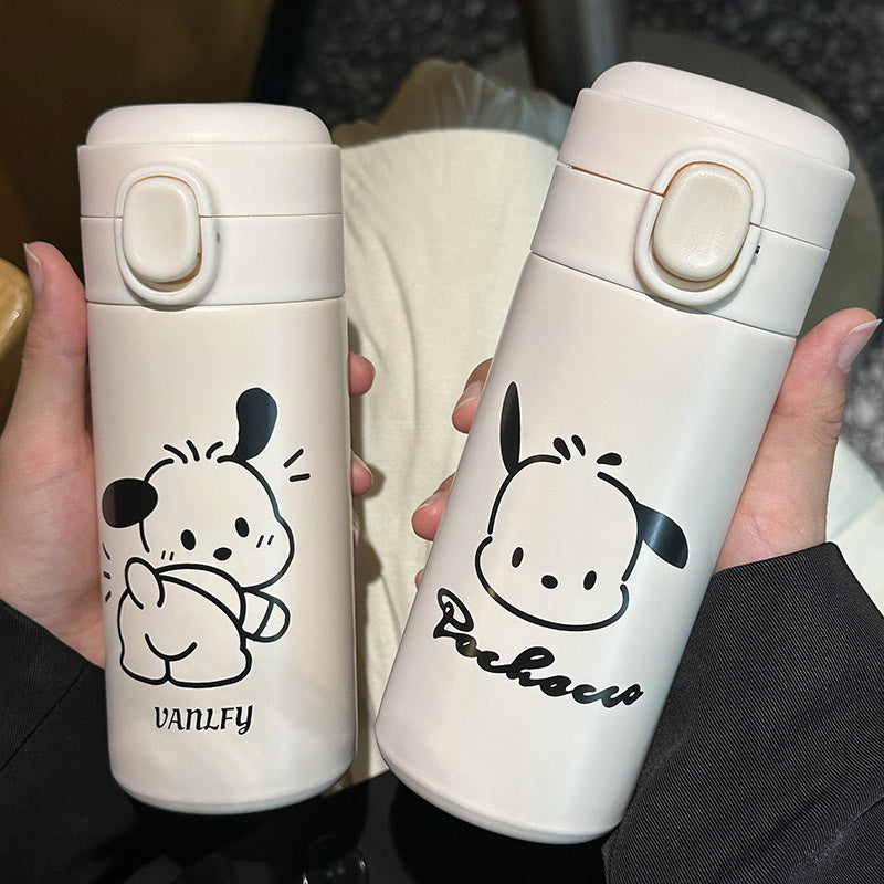 Ladies thermos bottle with secure flip top and cute animal design Stornfield