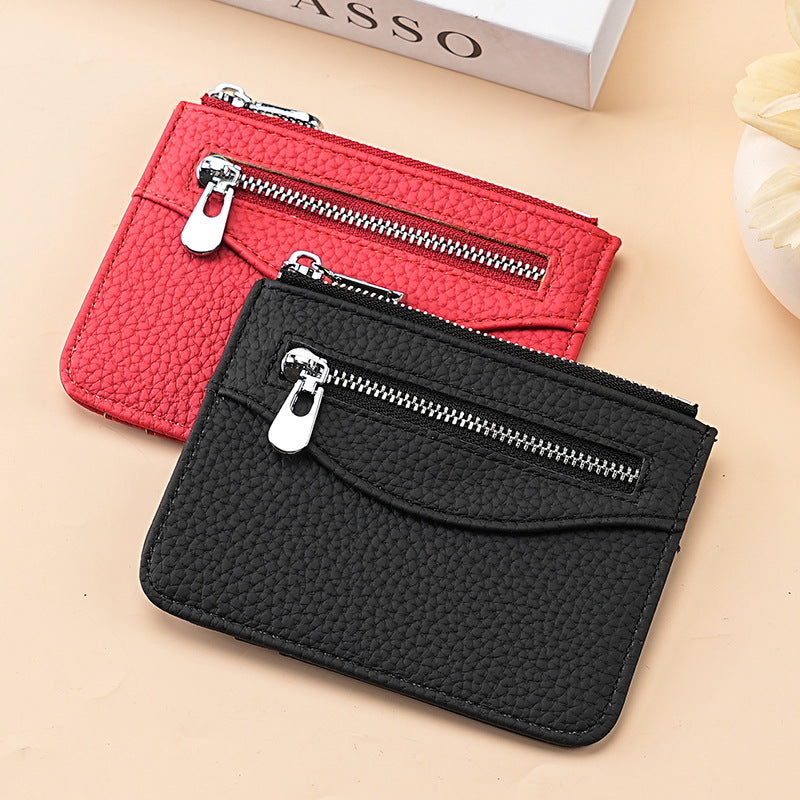 Textured Leather Cardholder