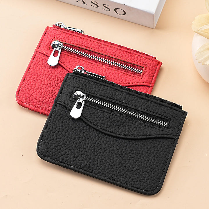 Textured Leather Cardholder