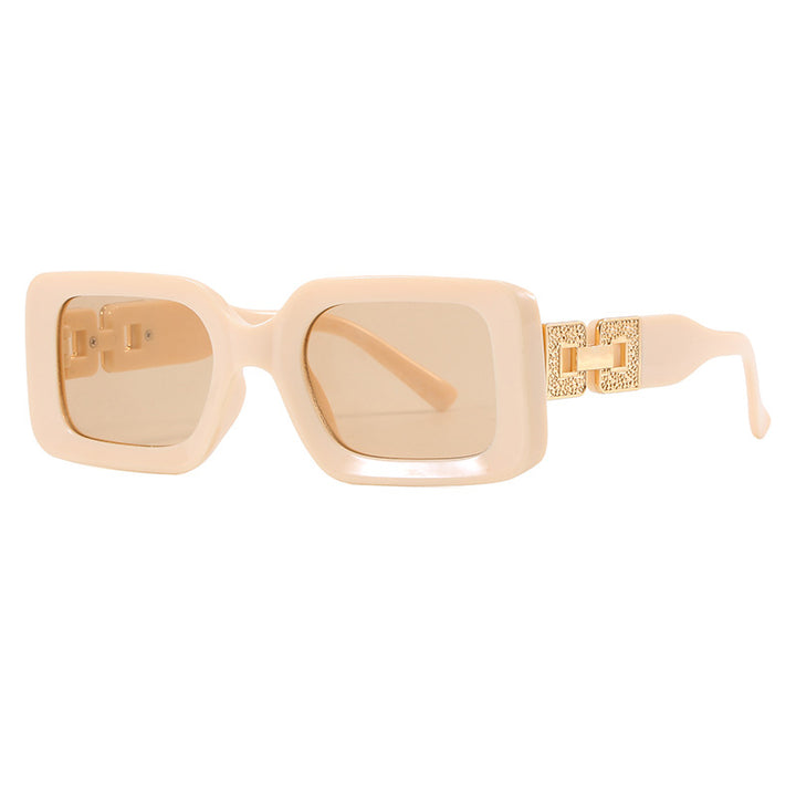 Women's Polygon Sunglasses with Glamorous Decorative Frame Stornfield