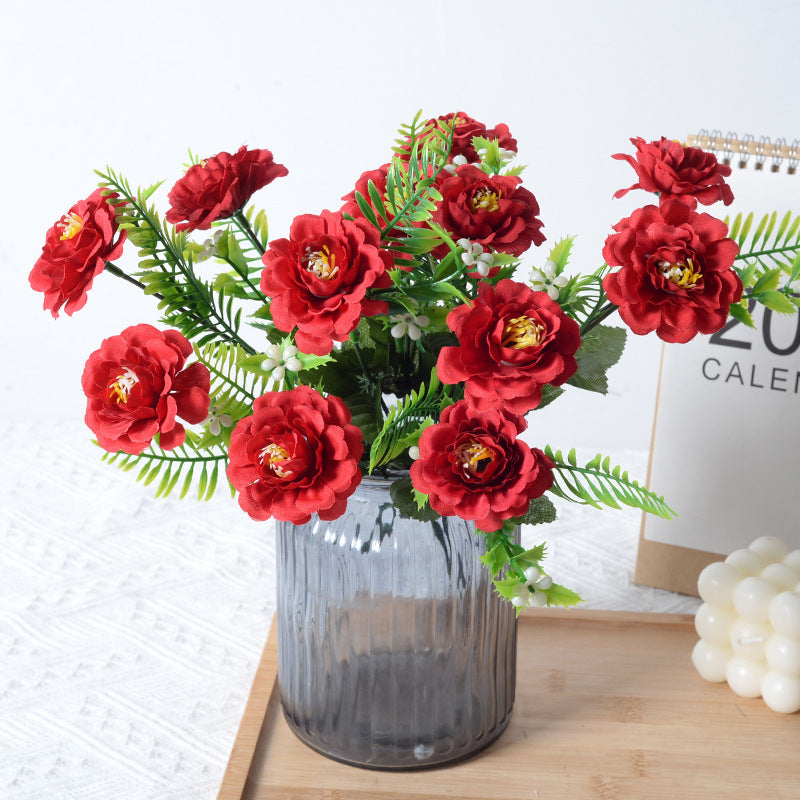 Decorative Faux Flower Bouquet