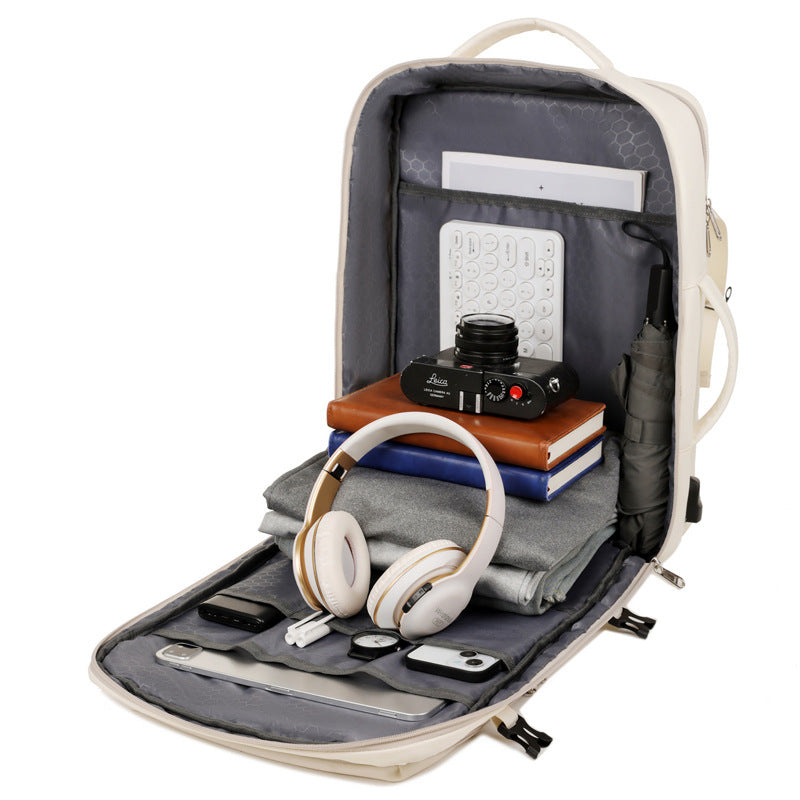 Modern high-performance backpack with many compartments Stornfield