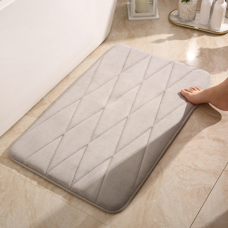 Quilted Memory Foam Bath Mat