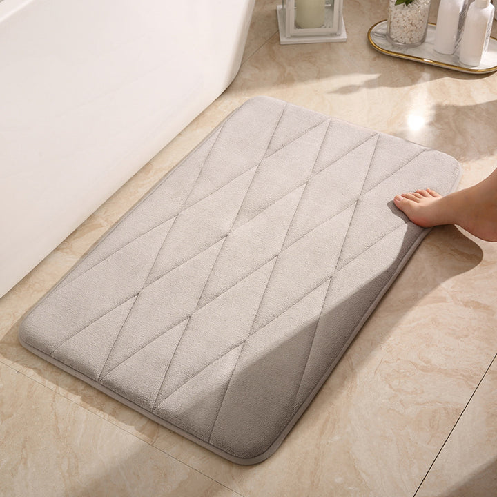 Quilted Memory Foam Bath Mat
