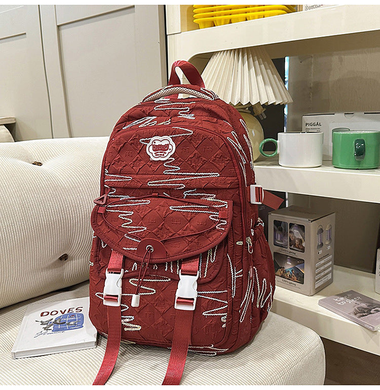 Fashion-Forward Utility School Backpack Stornfield