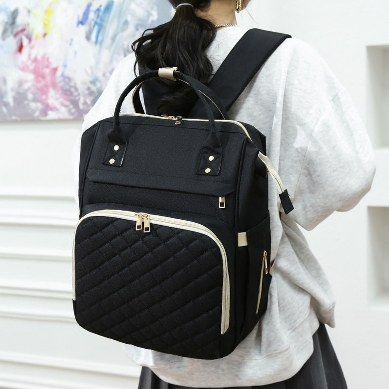 Multi-Purpose Quilted Baby Care Backpack Stornfield