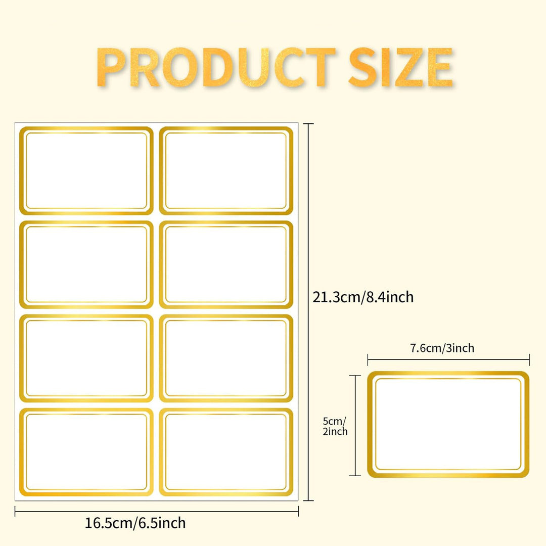 Decorative Gift Label Set Stornfield