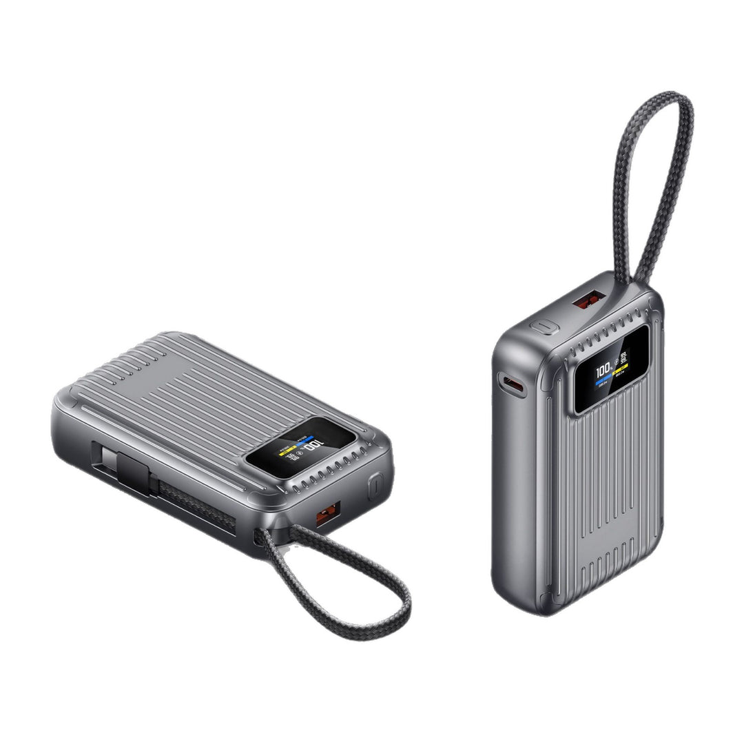 Compact power bank with intelligent LCD display and fast charging function Stornfield
