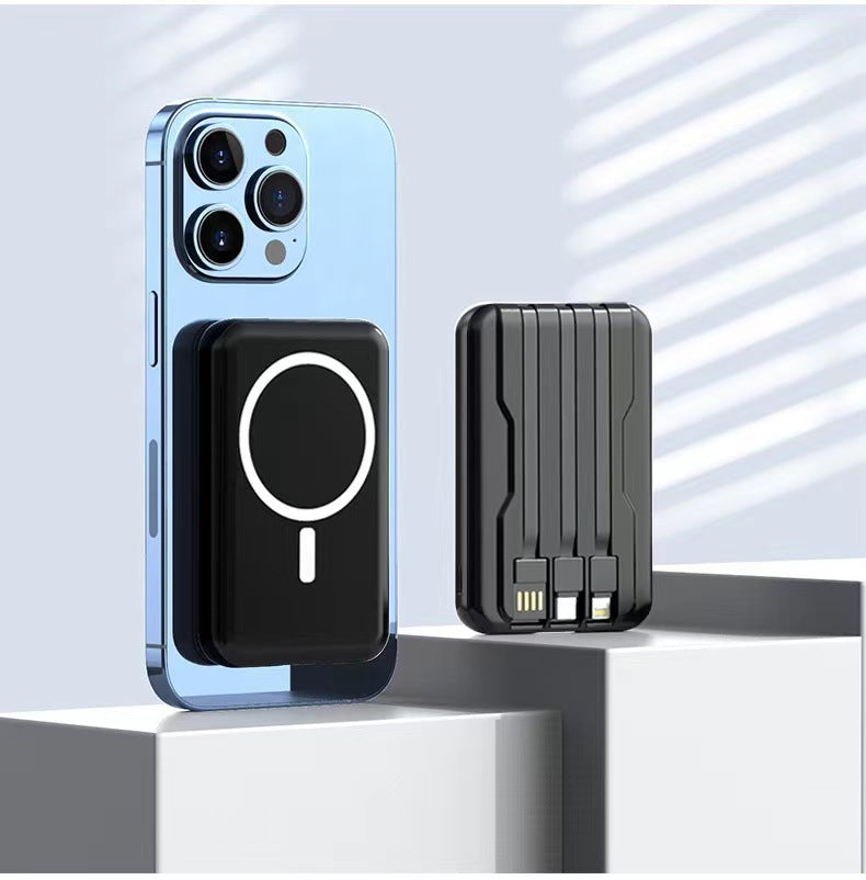 Portable Magnetic Power Bank with Efficient Fast Charging Function Stornfield