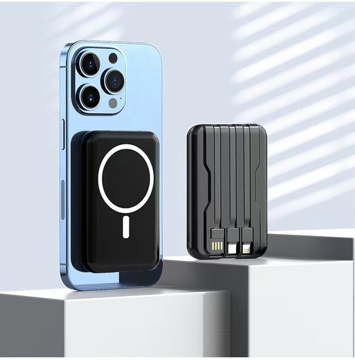 Portable Magnetic Power Bank with Efficient Fast Charging Function Stornfield