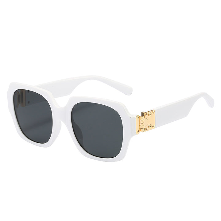 Women's fashionable oversized sunglasses with luxurious metal elements Stornfield