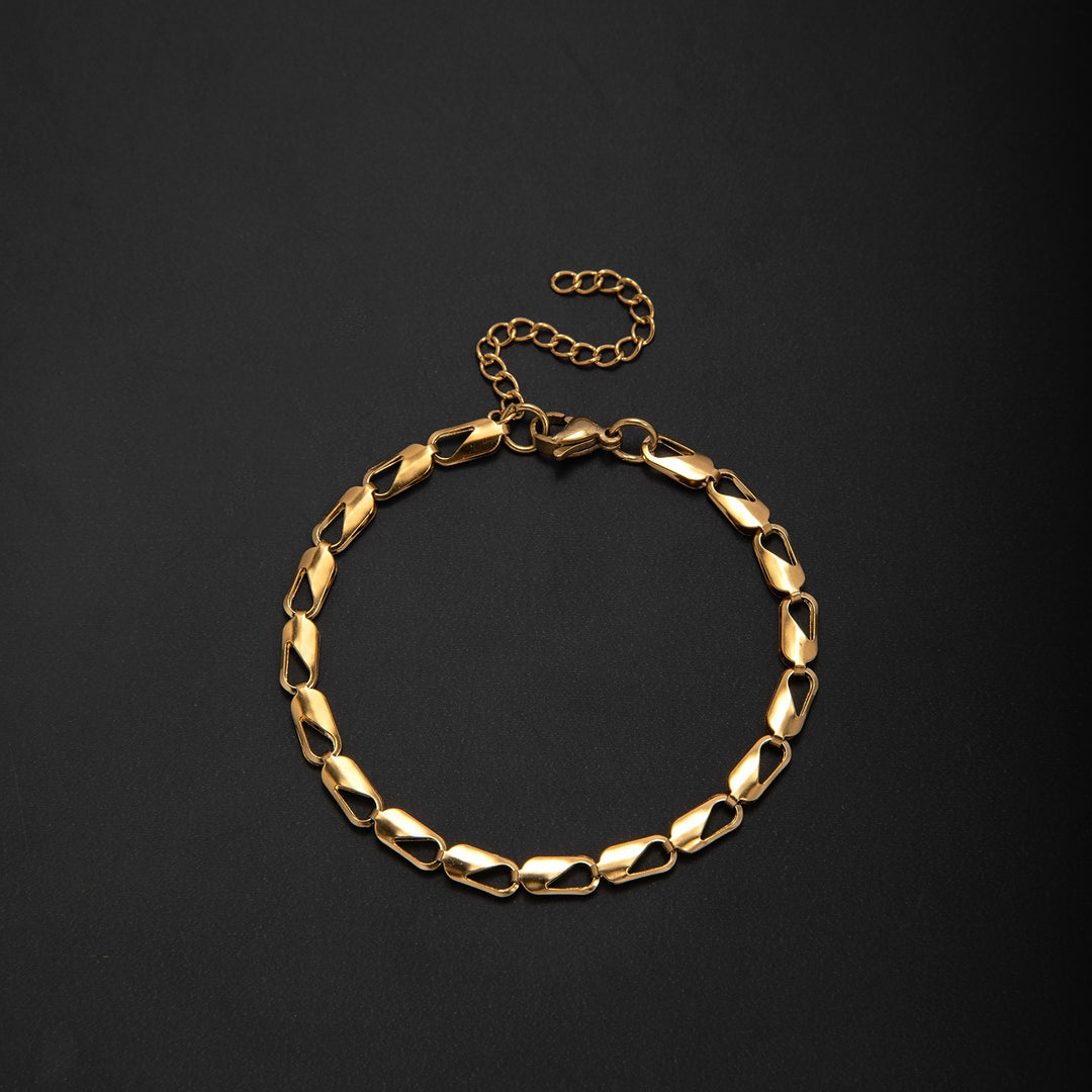 Adjustable Contemporary Link Bracelet Stornfield