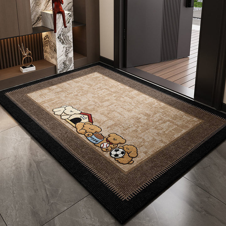 Cat-Themed Decorative Welcome Mat