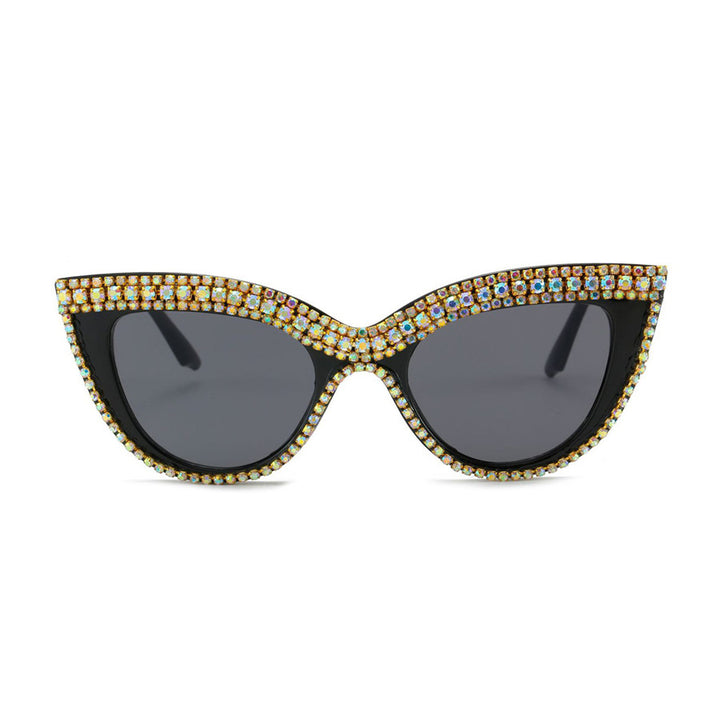 Statement Cat-Eye Sunglasses with Crystal Detailing Stornfield