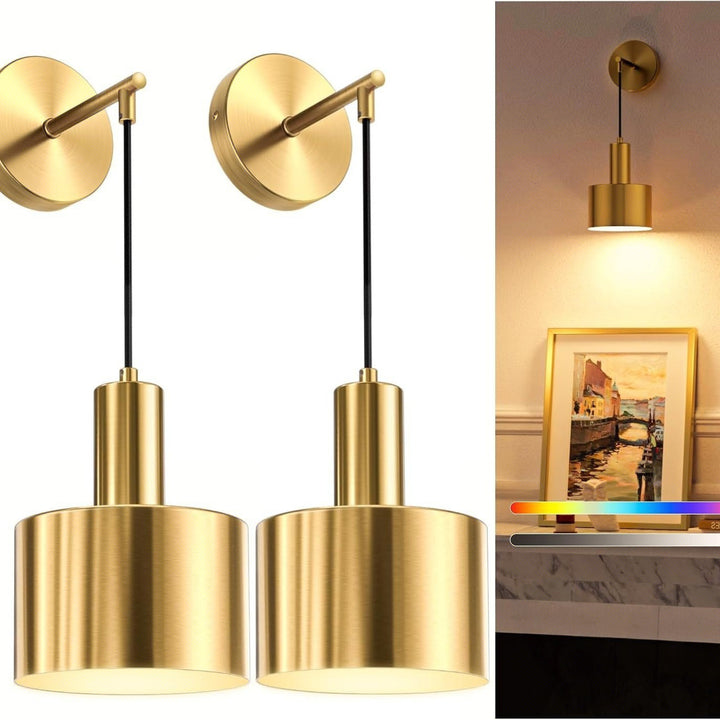 Stylish Gold Pendant Lighting Fixture