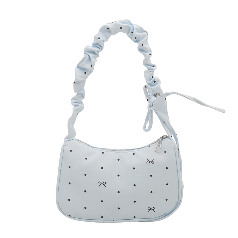 Cute Bow-Embellished Mini Handbag