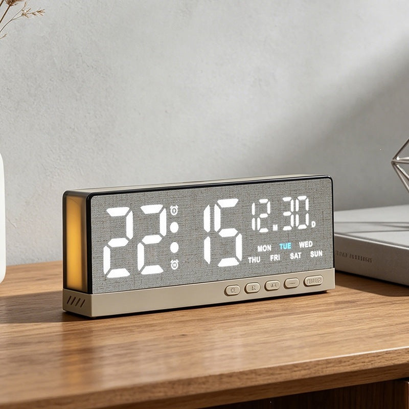 Digital Alarm Clock with Clear LED Display Stornfield