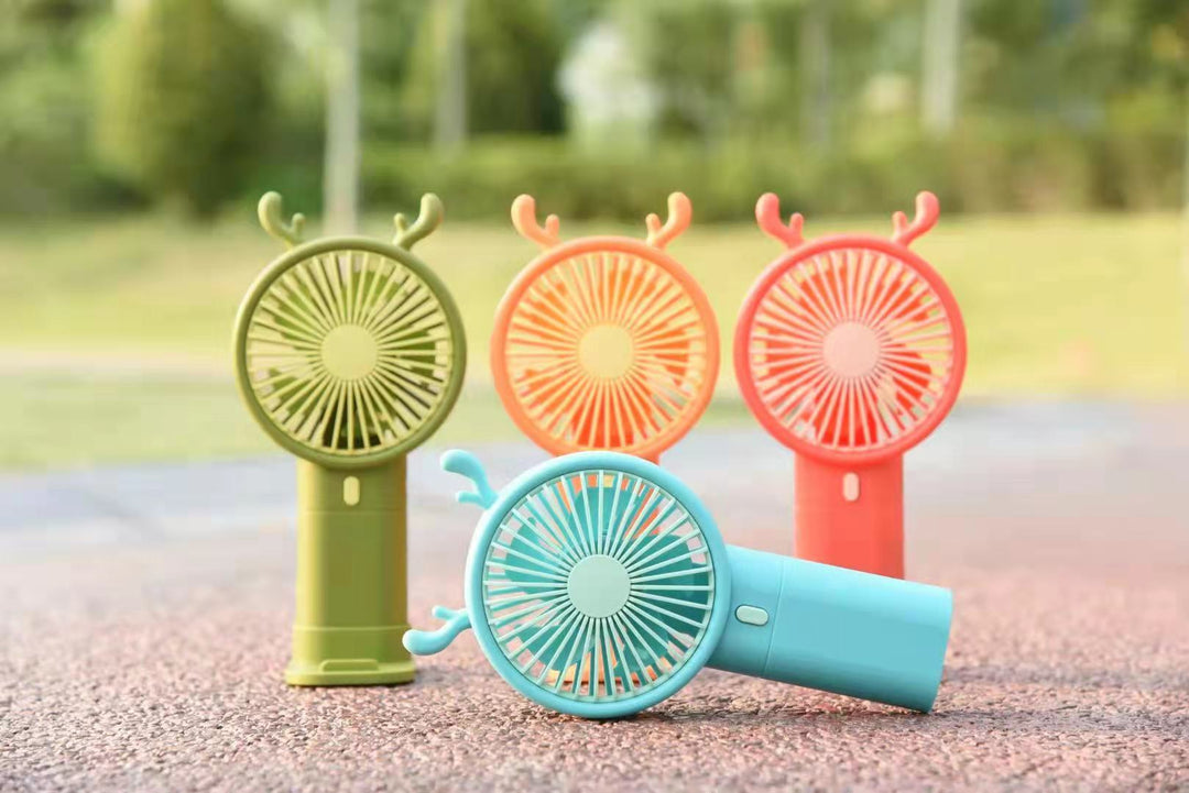 Ladies Portable Handheld Fan with Creative Flower Design Stornfield