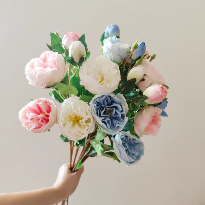 Realistic Floral Peony Stem