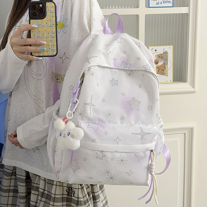 Starry Print Backpack Stornfield