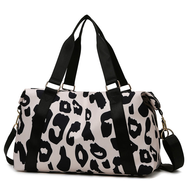 Sporty Tote Bag with Elegant Leopard Pattern Stornfield