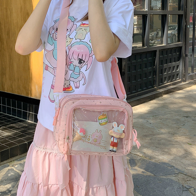 Stylish Transparent Crossbody Bag