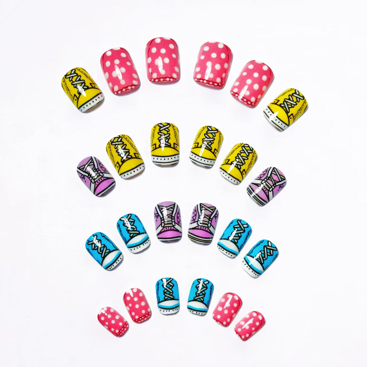 Creative Sneaker Nail Design Stornfield
